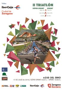 II Triatlón de Zaragoza TRIZGZ. Cto de Aragón de Triatlón Sprint 2016
